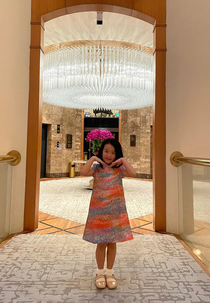 FIELDS OF FLOWER Girl Dress