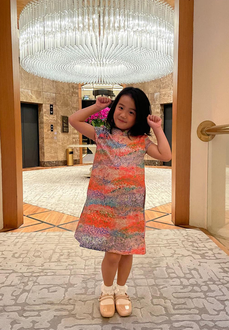 FIELDS OF FLOWER Girl Dress