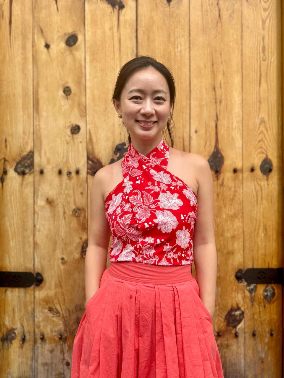 PERANAKAN PAWS RED Magical Scarf