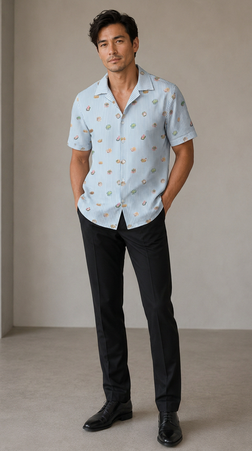 SHIOK! Stripes Man Shirt