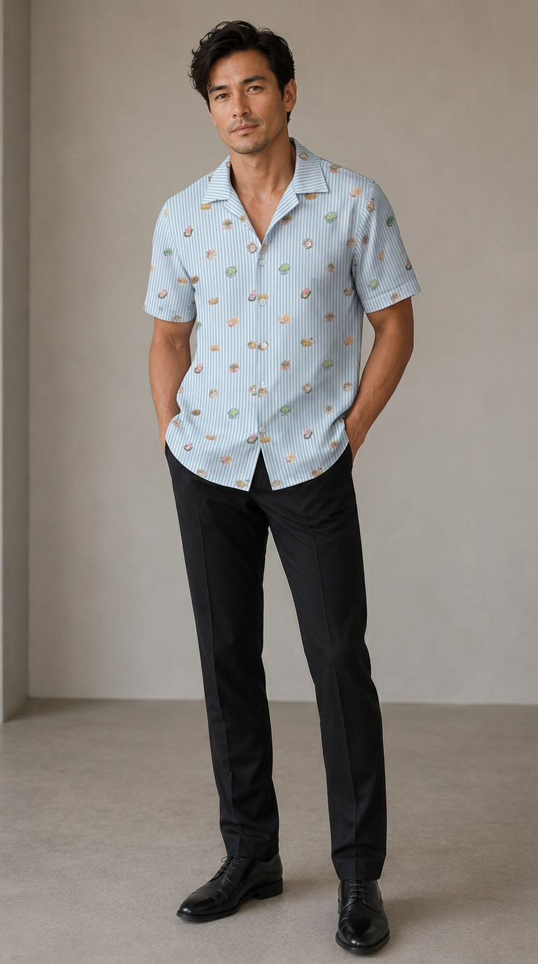 SHIOK! Stripes Man Shirt