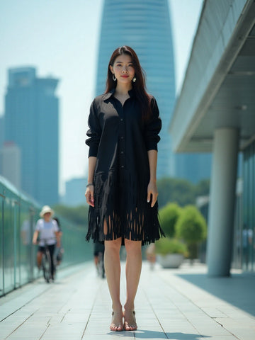 LUMINOUS Black Shirt