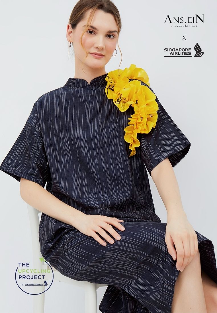ANS.EIN X SIA Kimono Cheongsam Dress