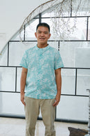 SAKURA さくら MINT Man Batik Shirt
