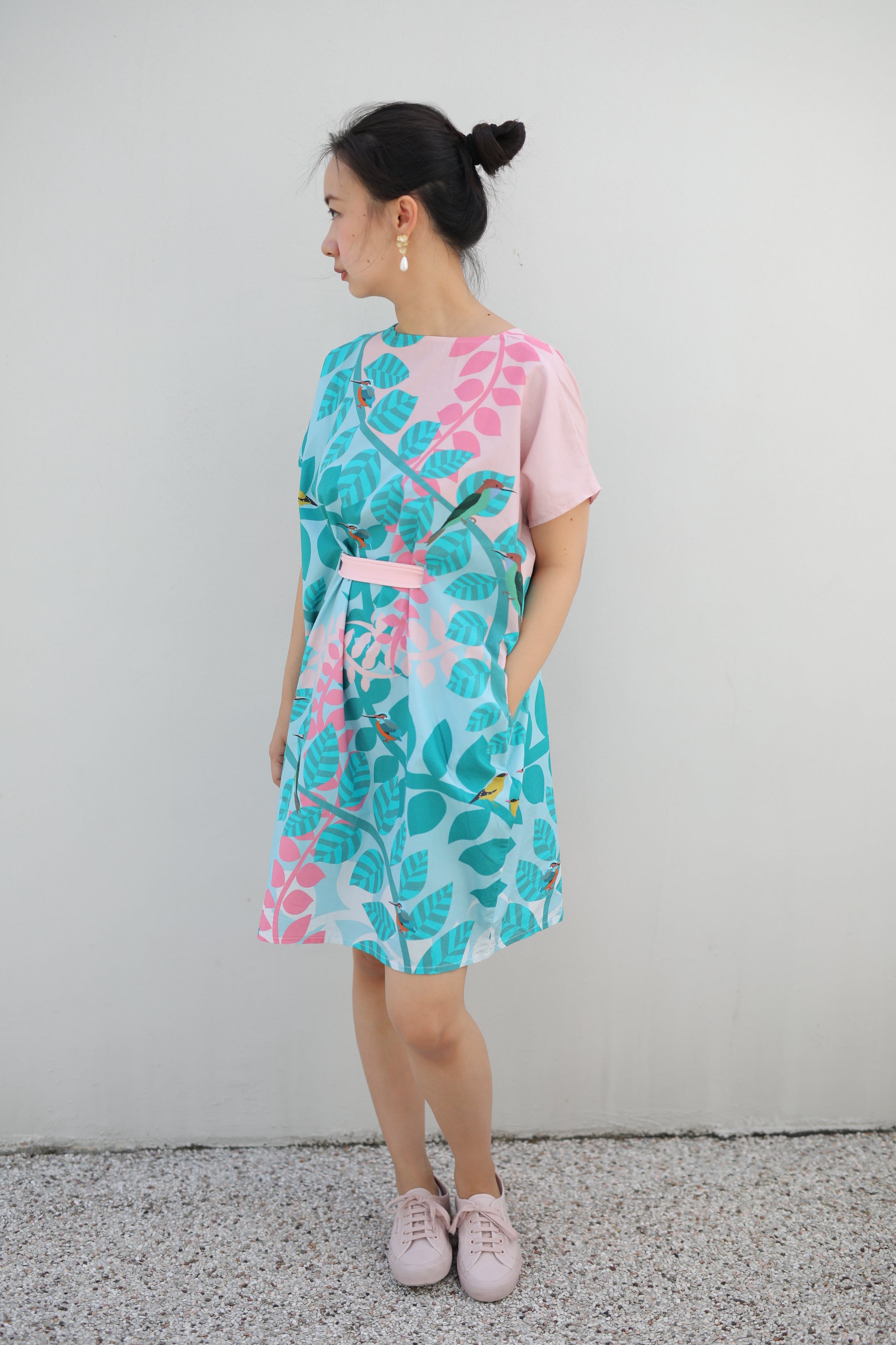 [SINGAPORE STORY] Native Bird Kimono Dress