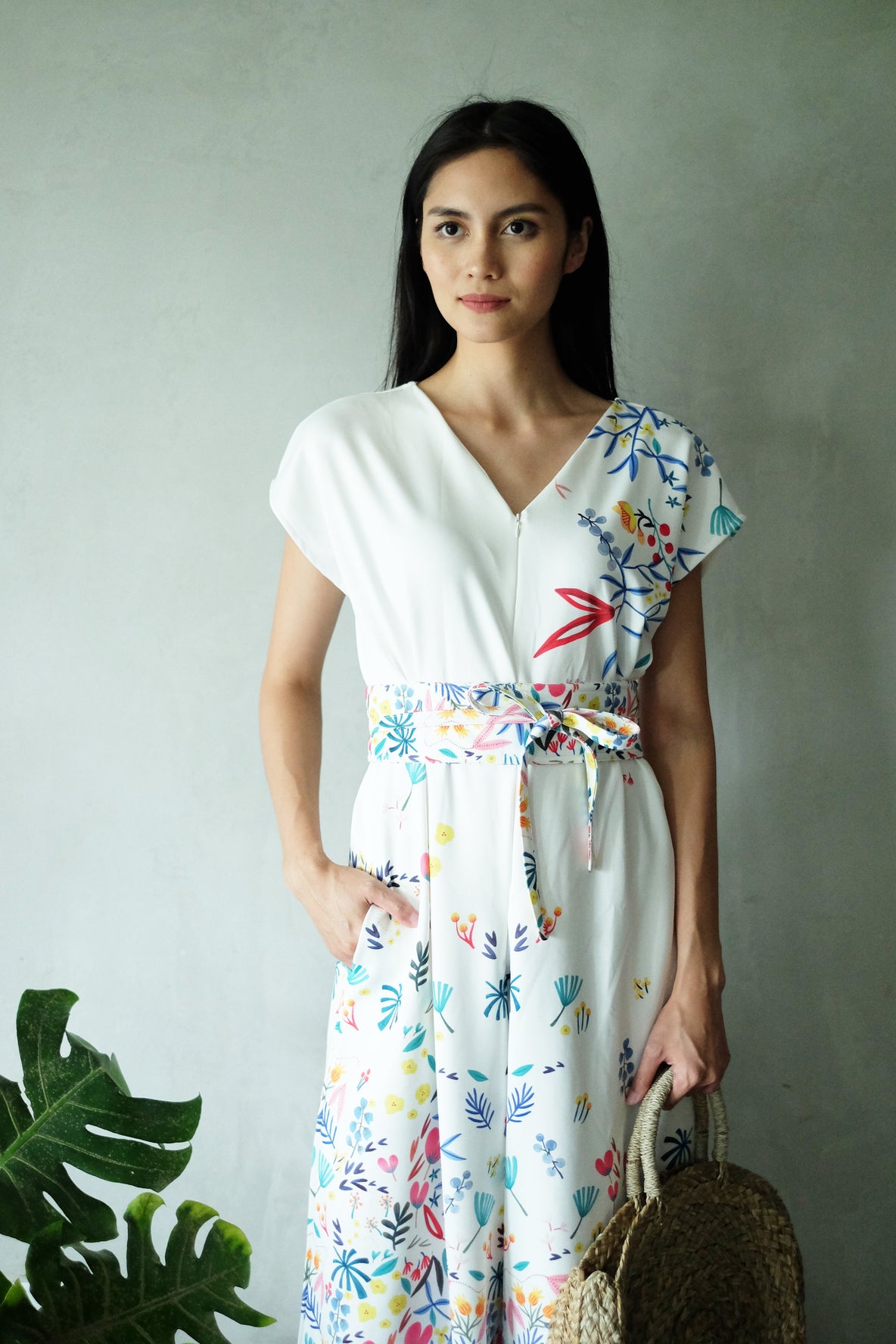 WHITE HANA Obi Belt