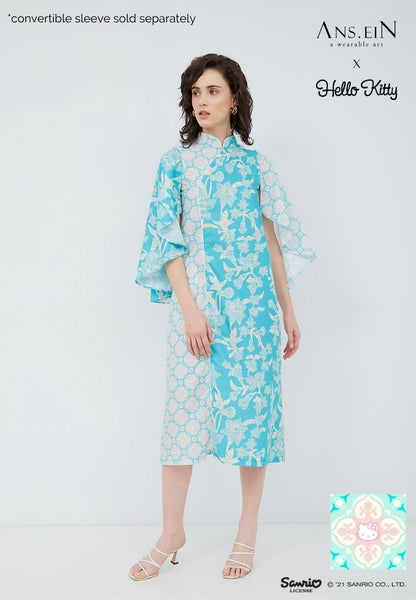 NYONYA HELLO KITTY MINT Midi Cheongsam Dress