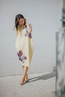 VANDA Yellow Tulip Dress