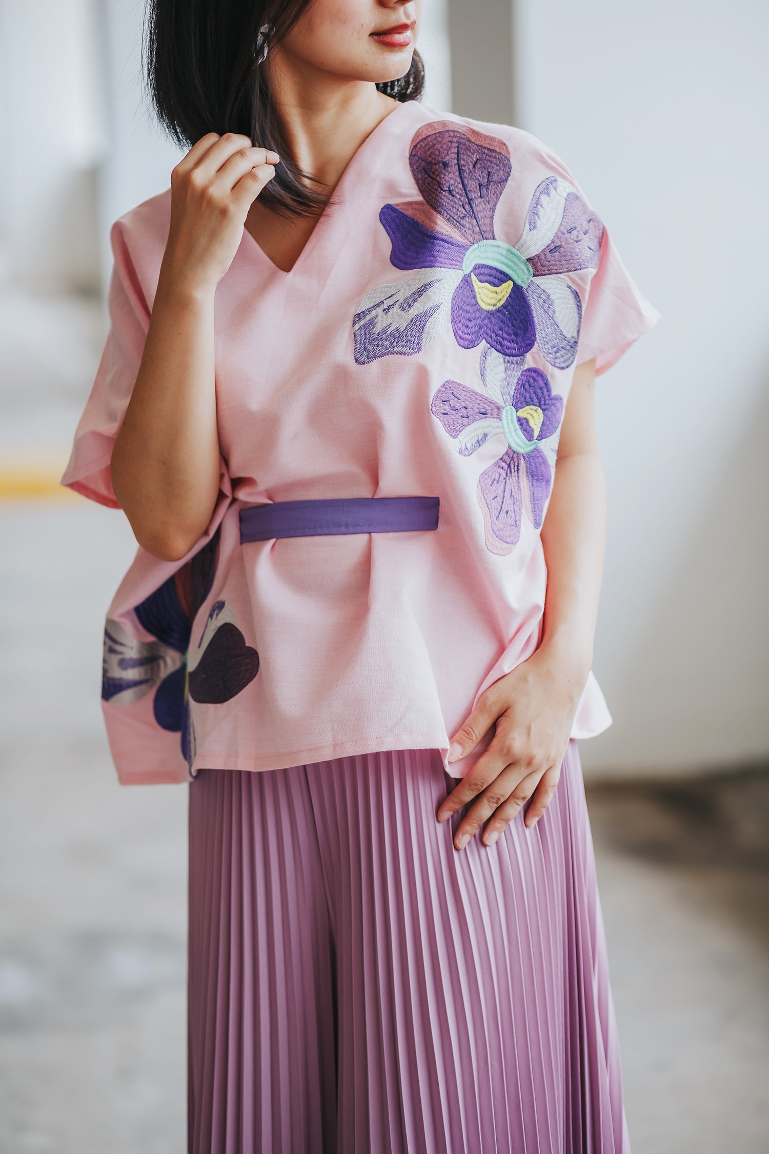 VANDA Pink Multiway Top