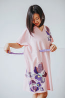 VANDA Pink Kimono Dress