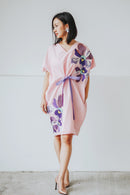 VANDA Pink Kimono Dress
