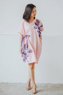 VANDA Pink Kimono Dress