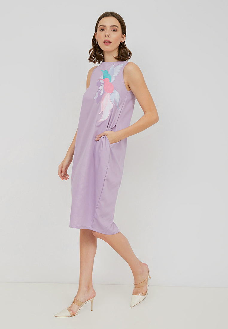 SONGBIRDS Tulip Dress Lilac