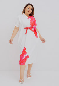 BLOOMS Midi Kimono Dress