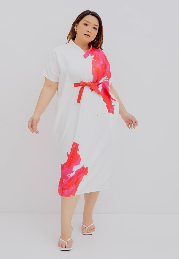 BLOOMS Midi Kimono Dress