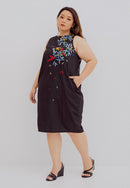 BLACK HANA Tulip Dress