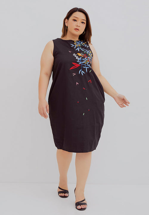BLACK HANA Tulip Dress