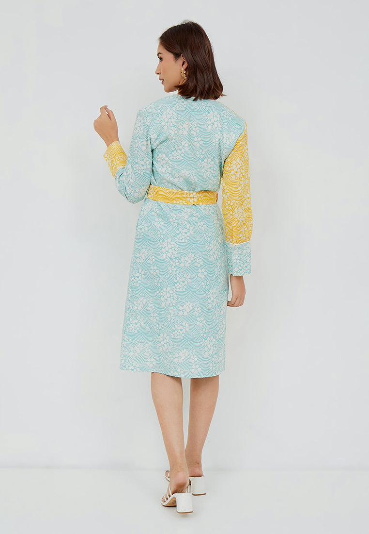 SAKURA さくら Niji Wrap Dress BATIK