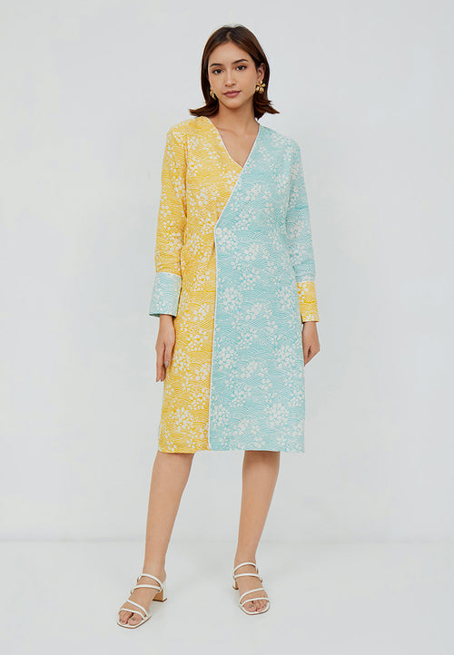 SAKURA さくら Niji Wrap Dress BATIK