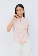 SAKURA さくら Blush Kebaya Top Batik