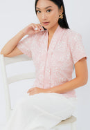 SAKURA さくら Blush Kebaya Top Batik