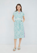 SAKURA さくら LILAC MINT Kimono Cheongsam BATIK