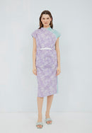 SAKURA さくら LILAC MINT Kimono Cheongsam BATIK