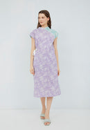 SAKURA さくら LILAC MINT Kimono Cheongsam BATIK