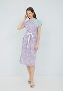 SAKURA さくら LILAC MINT Kimono Cheongsam BATIK