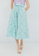 SAKURA さくら MINT Circle Culottes BATIK