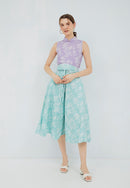 SAKURA さくら MINT Circle Culottes BATIK