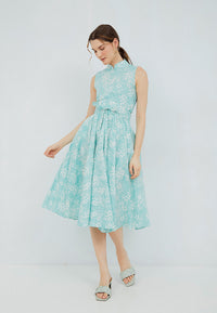 SAKURA さくら MINT Circle Skirt BATIK