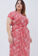 SAKURA さくら Red Sarong Skirt