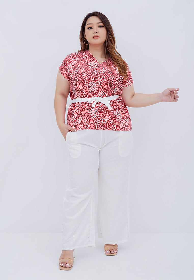 SAKURA さくら RED Multiway Top BATIK