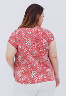 SAKURA さくら RED Multiway Top BATIK