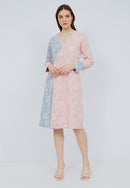 SAKURA さくら Blush Grey Wrap Dress