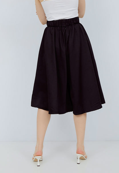 BASIC Circle Culottes Black