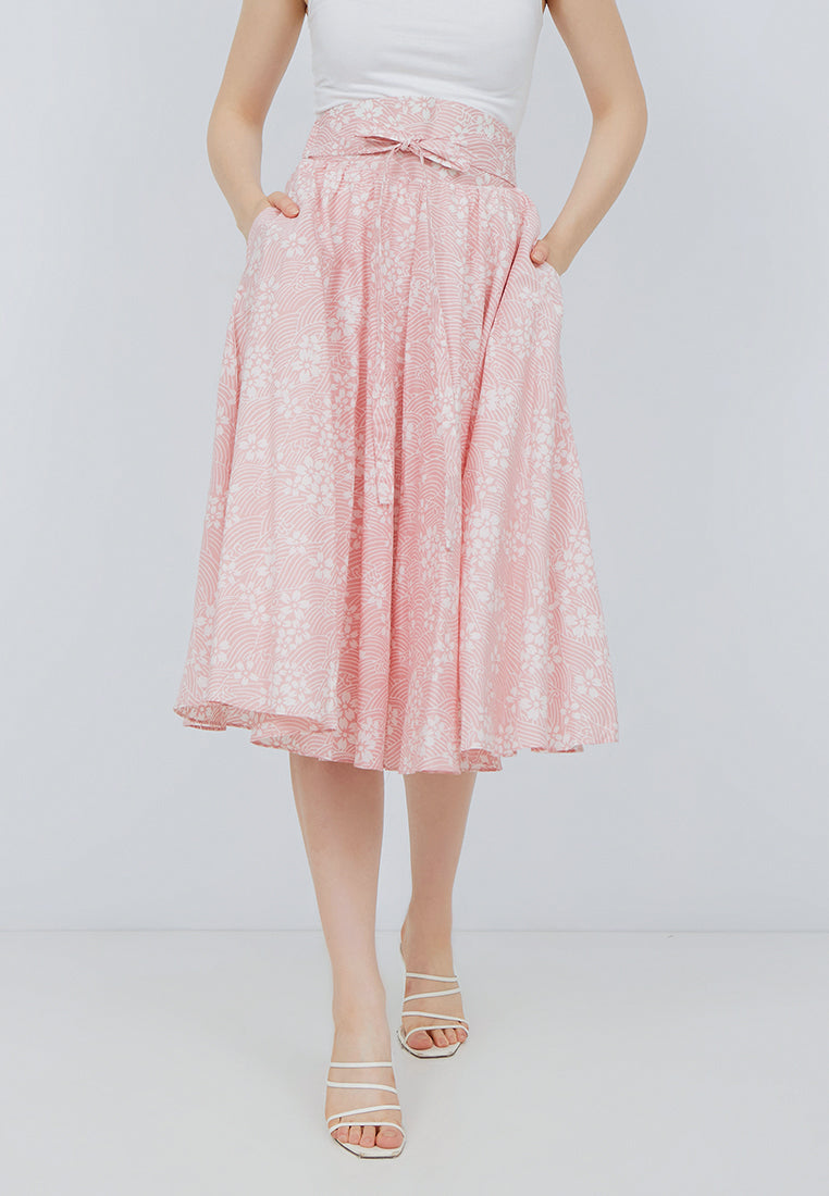 SAKURA さくら BLUSH Circle Skirt BATIK