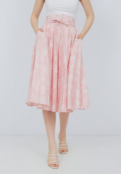 SAKURA さくら BLUSH Circle Skirt BATIK