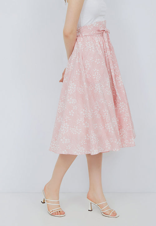SAKURA さくら BLUSH Circle Skirt BATIK