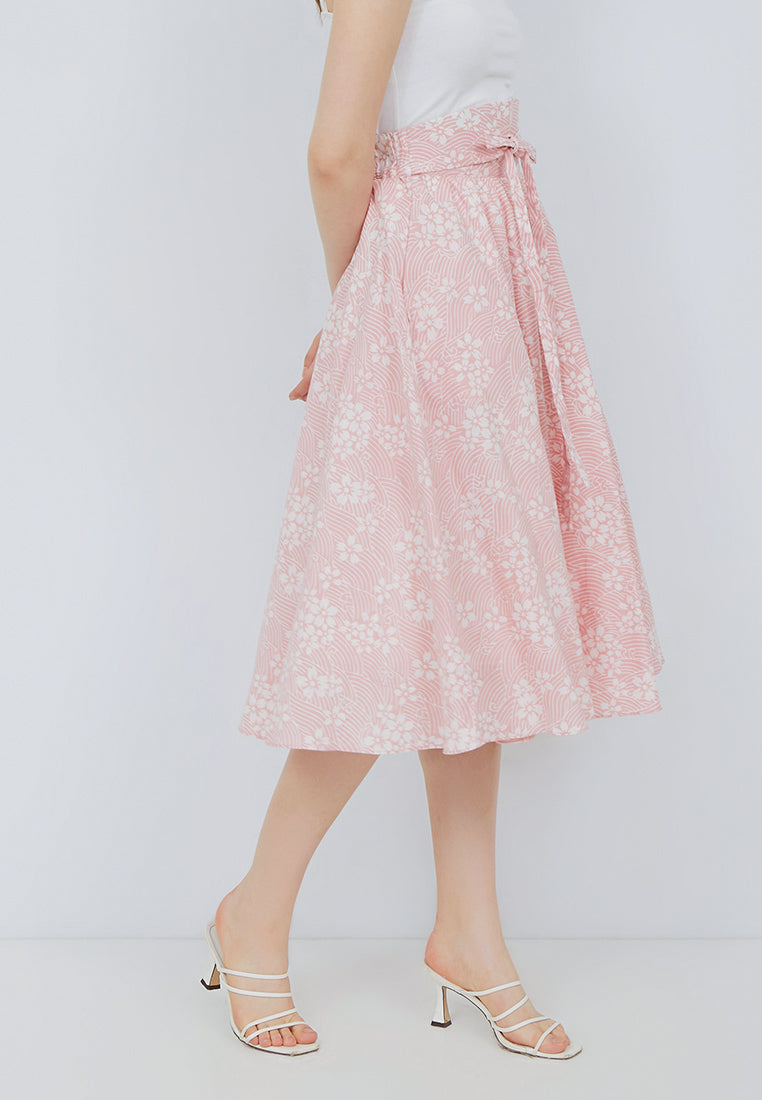 SAKURA さくら BLUSH Circle Skirt BATIK