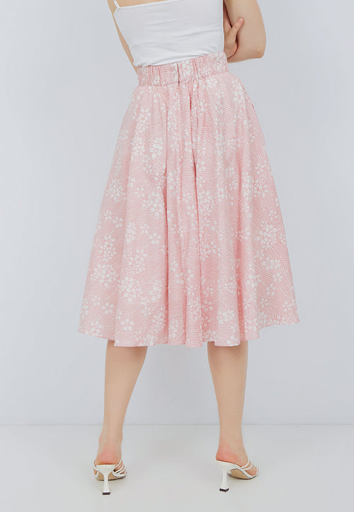 SAKURA さくら BLUSH Circle Skirt BATIK