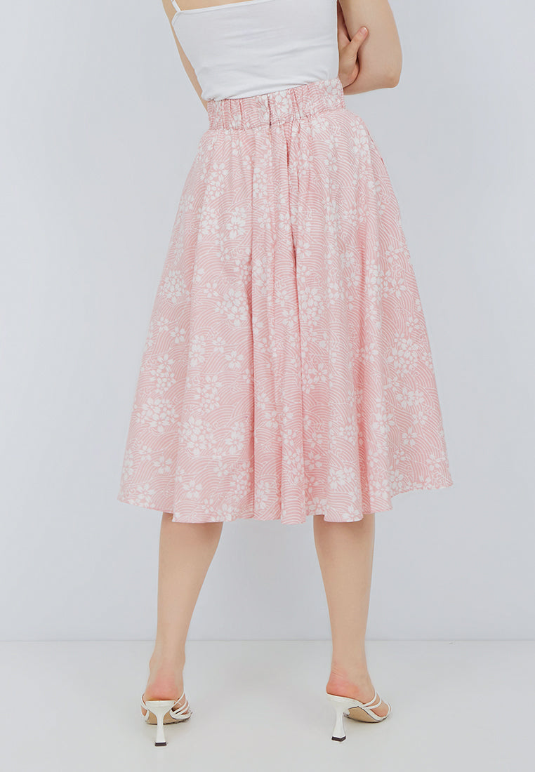 SAKURA さくら BLUSH Circle Skirt BATIK