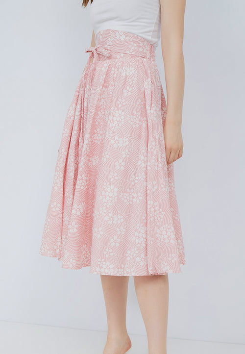 SAKURA さくら BLUSH Circle Skirt BATIK