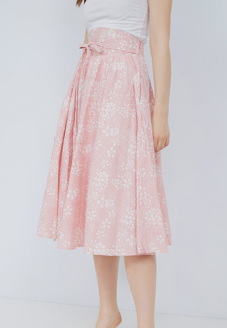 SAKURA さくら BLUSH Circle Skirt BATIK