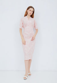 SAKURA さくら BLUSH Kimono Pencil Dress BATIK