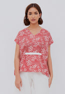 SAKURA さくら RED Multiway Top BATIK