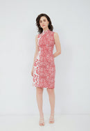 SAKURA さくら RED Batik Cheongsam Dress