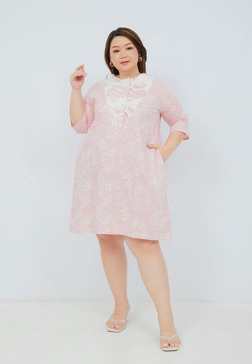 SAKURA さくら Blush Trapeze Dress