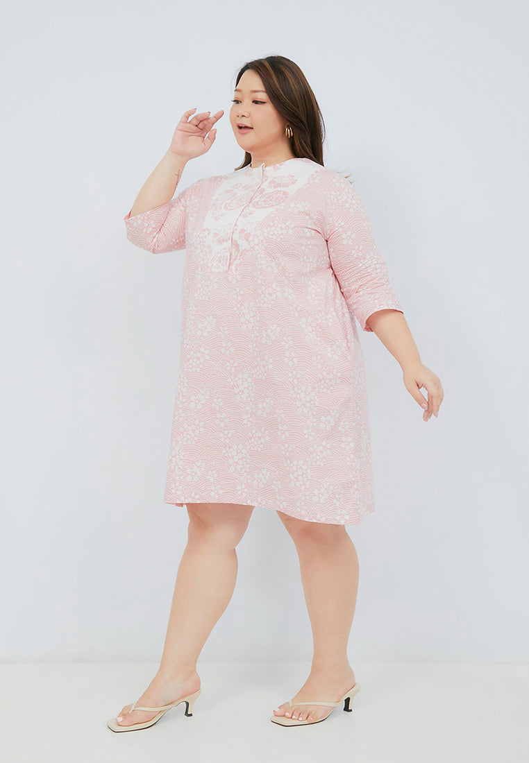 SAKURA さくら Blush Trapeze Dress